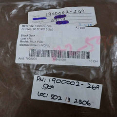 Hydril 1900002-269 O-ring 90 Duro 2-269 A2-59C