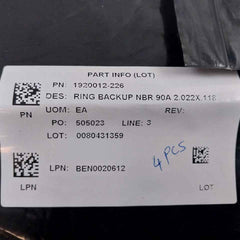 Hydril 1920012-226 Backup Ring Nbr 90A 2.022 Id