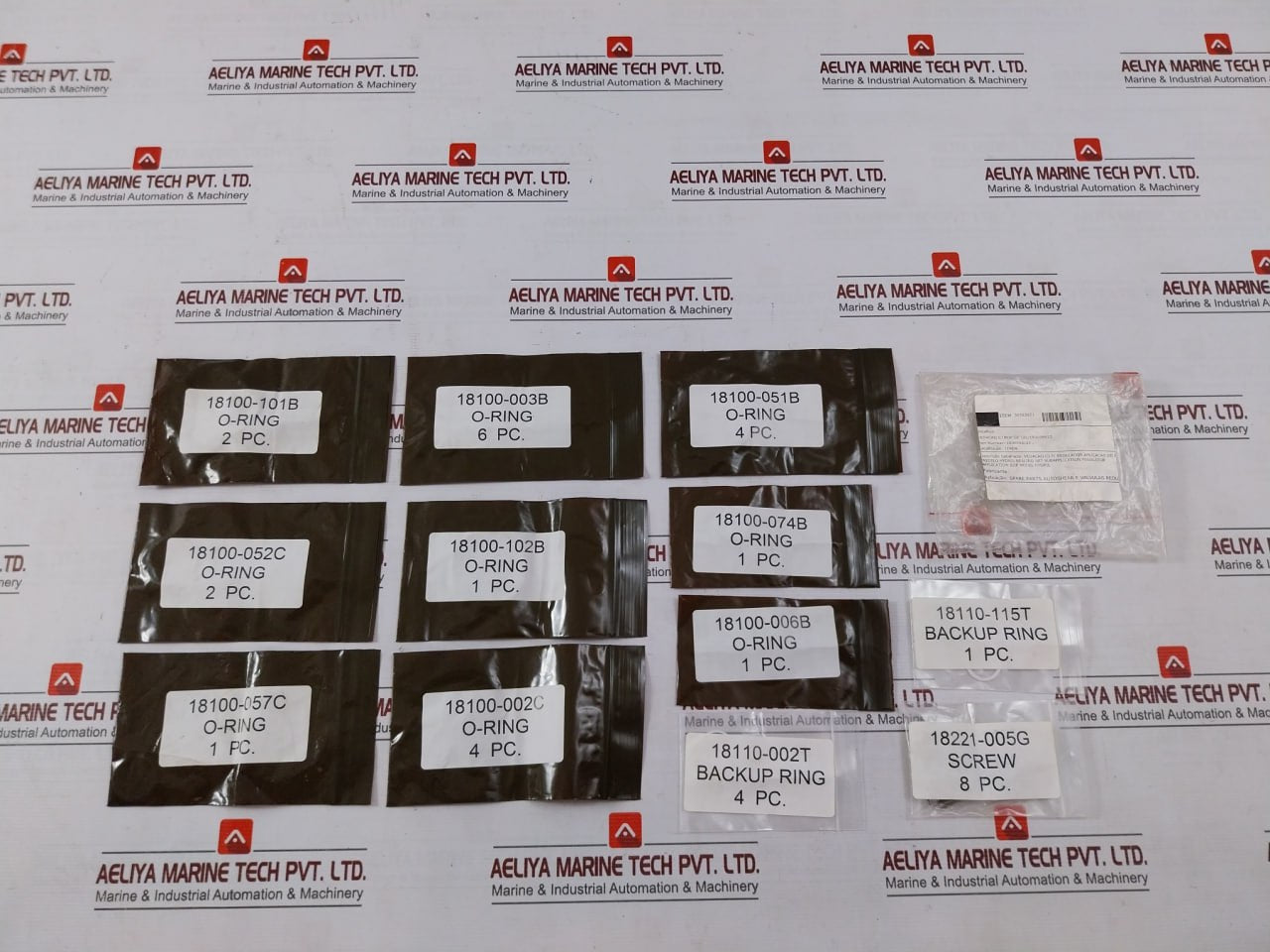 Hydril 1930096-23 Bop Seal Kit Subapplication Regulator 18221-005G 18100-051B