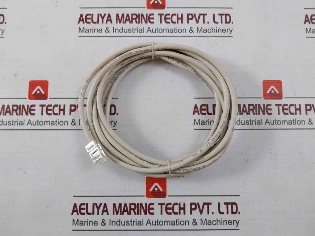 Hydril 1930241-04 White Ethernet Cable 3 Meter 80°C 30V