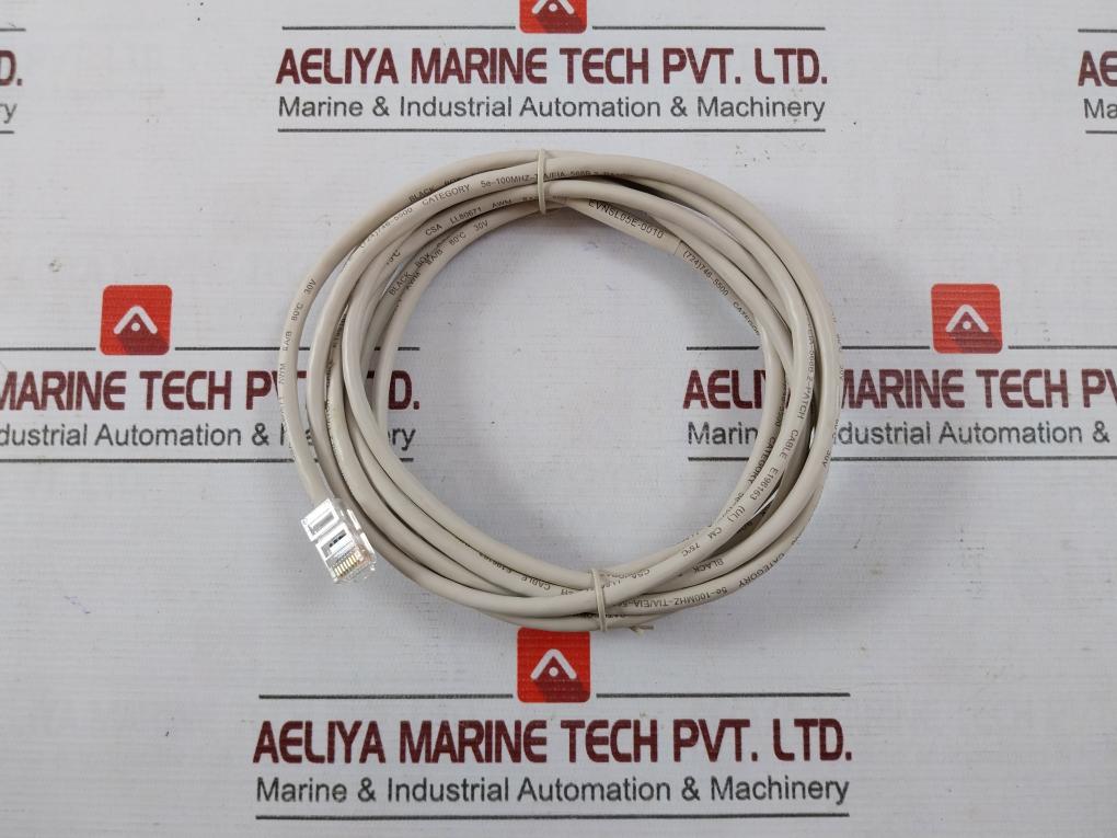 Hydril 1930241-04 White Ethernet Cable 3 Meter 80°C 30V