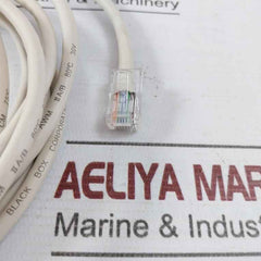 Hydril 1930241-04 White Ethernet Cable 3 Meter 80°C 30V