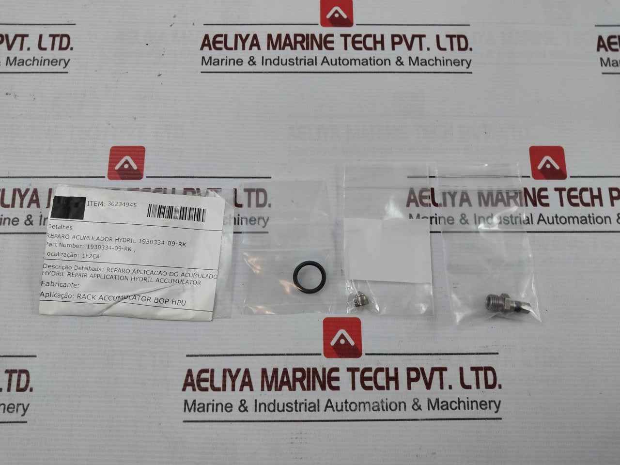 Hydril 1930334-09-rk Accumulator Repair Kit