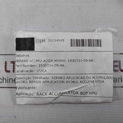 Hydril 1930334-09-rk Accumulator Repair Kit