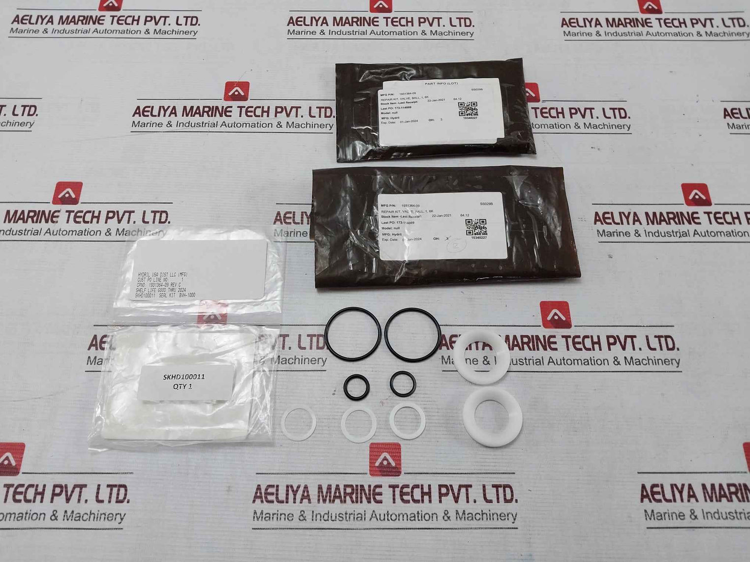 Hydril 1931364-09 Seal Repair Kit Valve, Ball, 1, 6K Skhd100011