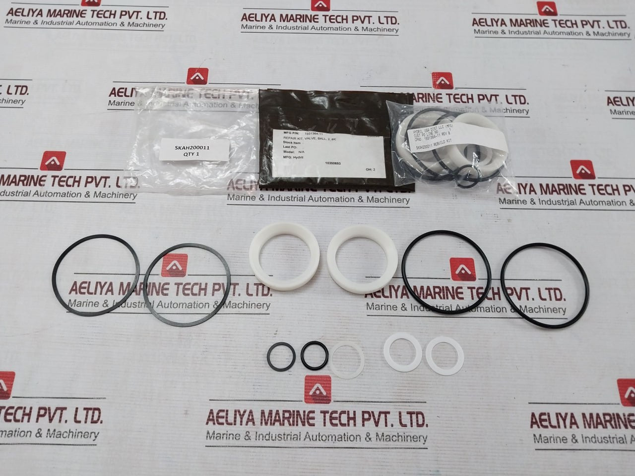 Hydril 1931364-11 Repair Kit Valve Ball, 2, 6K Rev- B Skah200011