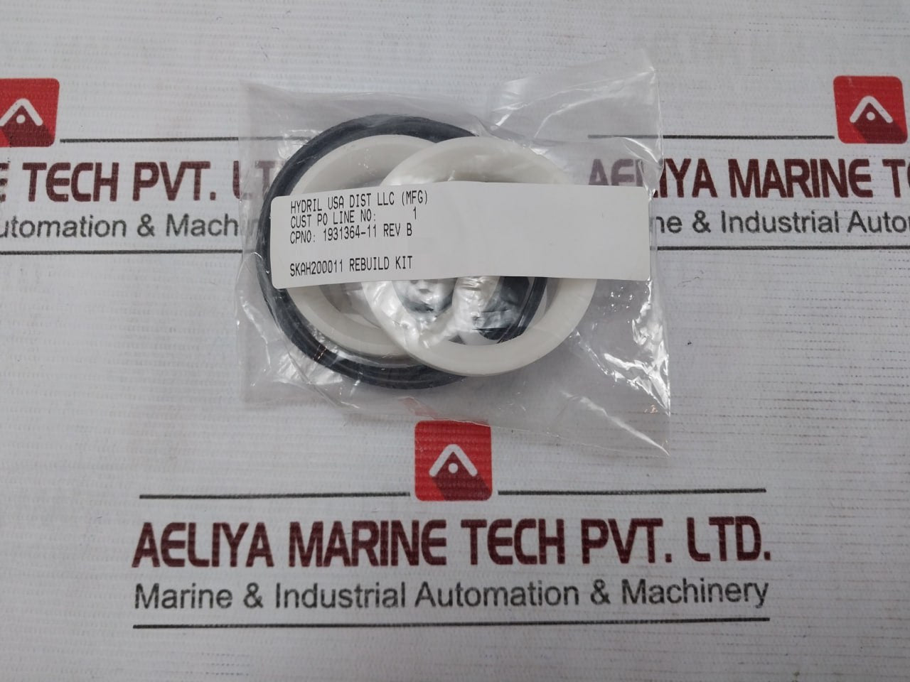 Hydril 1931364-11 Repair Kit Valve Ball, 2, 6K Rev- B Skah200011