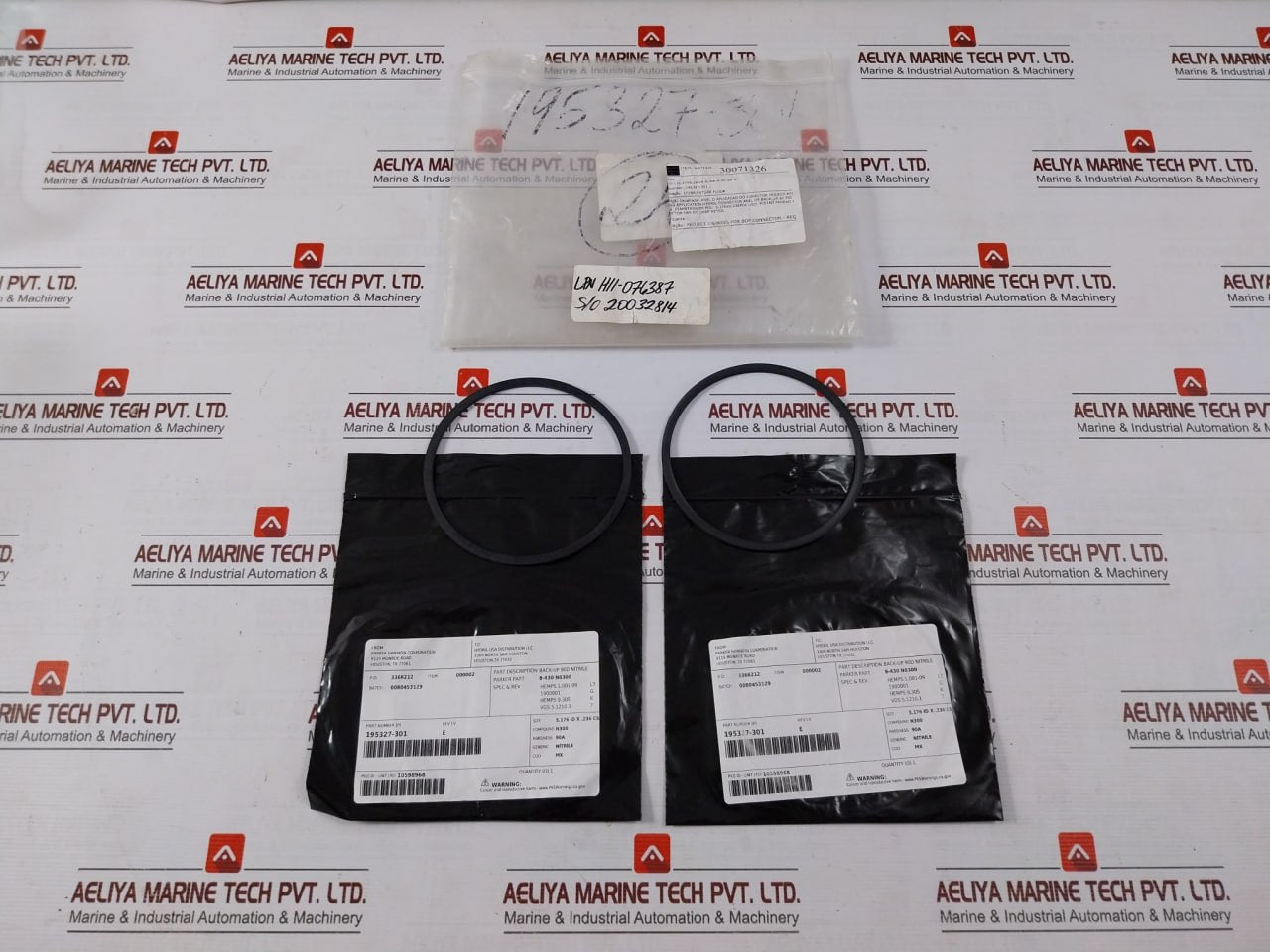 Hydril 195327-301 Back-up 90D Nitrile O-ring 5.176 Id X.236 Cs 90A