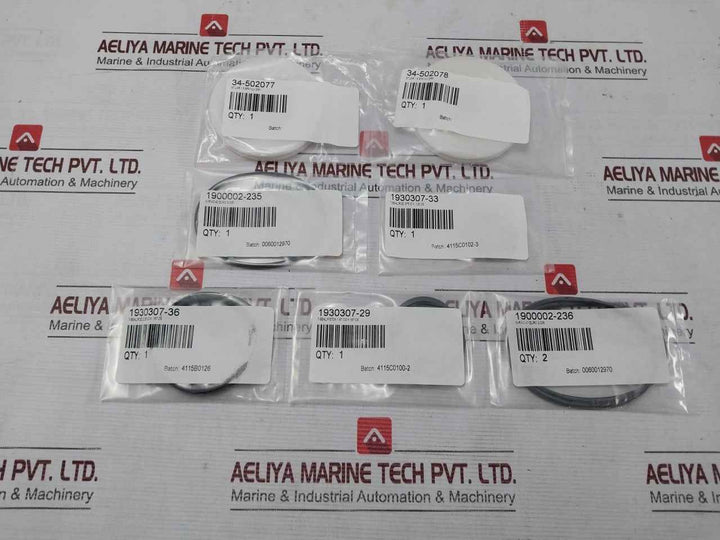 Hydril 20-504046 Spm Valve Seal O-ring Kit Upr 1.5 3/5K 90 Duro 2-236 Rev.A4