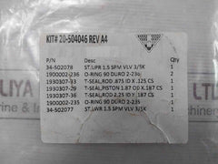 Hydril 20-504046 Spm Valve Seal O-ring Kit Upr 1.5 3/5K 90 Duro 2-236 Rev.A4
