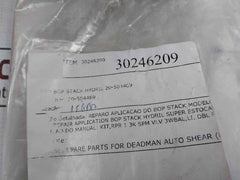Hydril 20-504469 Repair Kit 3K/5K Spm Valve Double Piloted Rev C