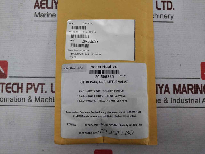 Hydril 20-505226 1/4