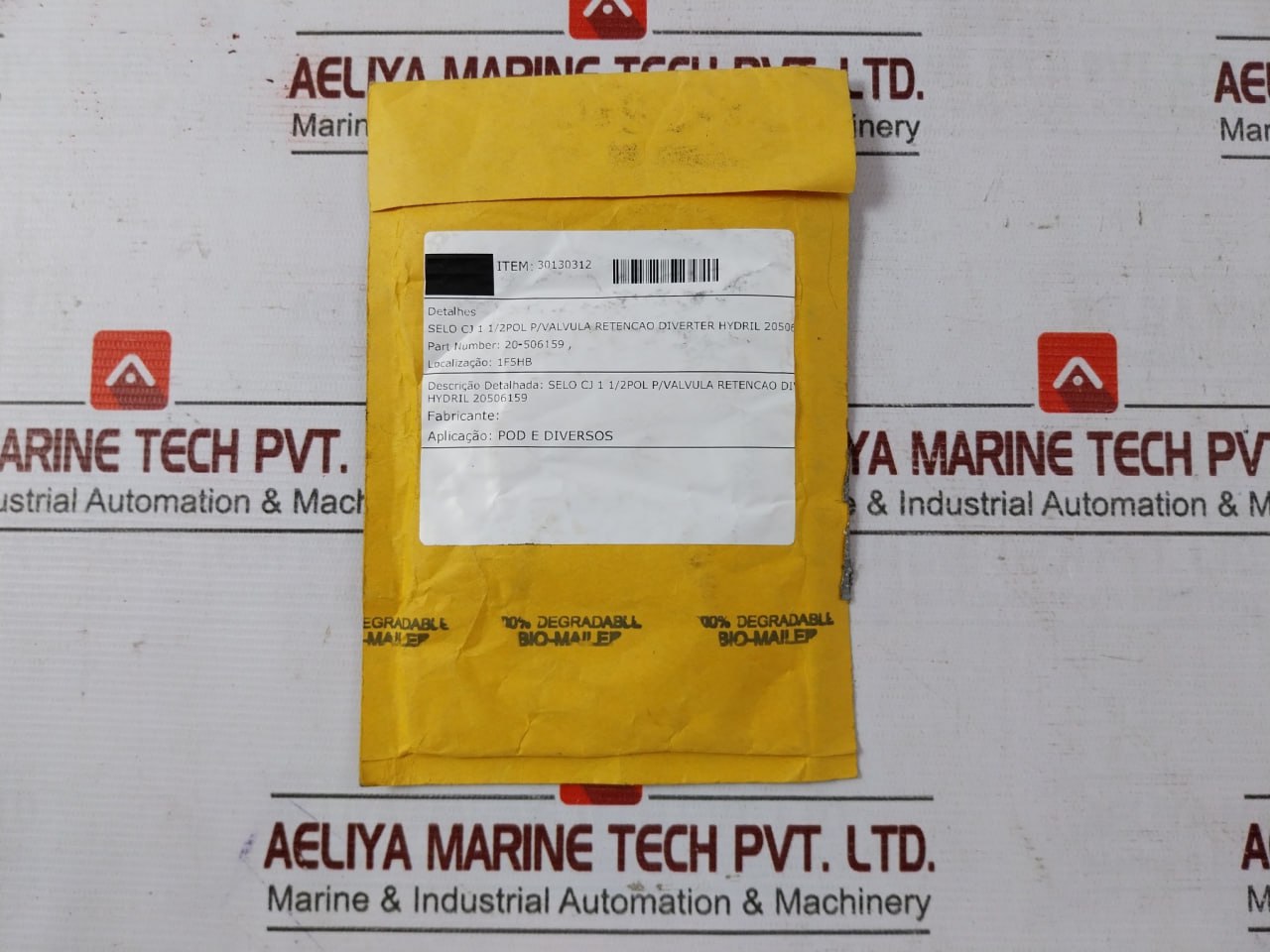 Hydril 20-506159 O-ring Seal 1-1/2” Check Valve Kit 30130312