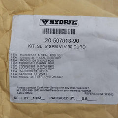 Hydril 20-507013-90 Sl.5' Spm Vlv 90 Duro Kit Rev A2 379502