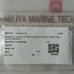 Hydril 20-507013-90 Sl.5' Spm Vlv 90 Duro Kit Rev C1 1930321-0402