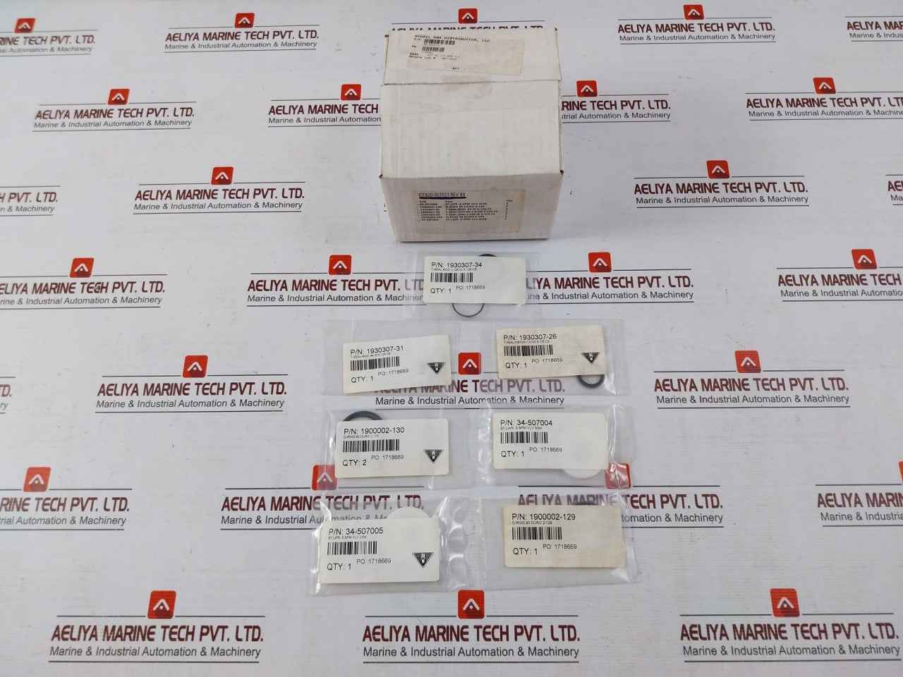 Hydril 20-507013 Gen-ii Mux External 1/2” Spm Valve Seal Kit 34-507005