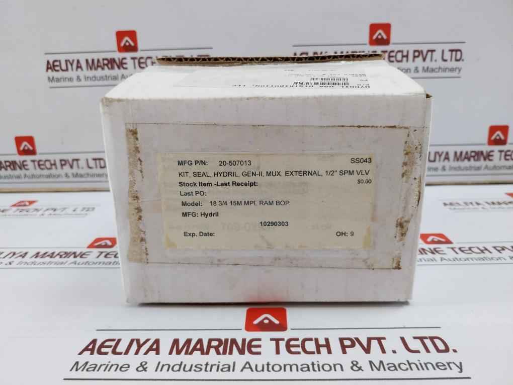 Hydril 20-507013 Gen-ii Mux External 1/2” Spm Valve Seal Kit 34-507005