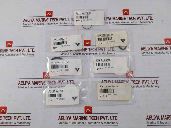 Hydril 20-507013 Gen-ii Mux External 1/2” Spm Valve Seal Kit 34-507005