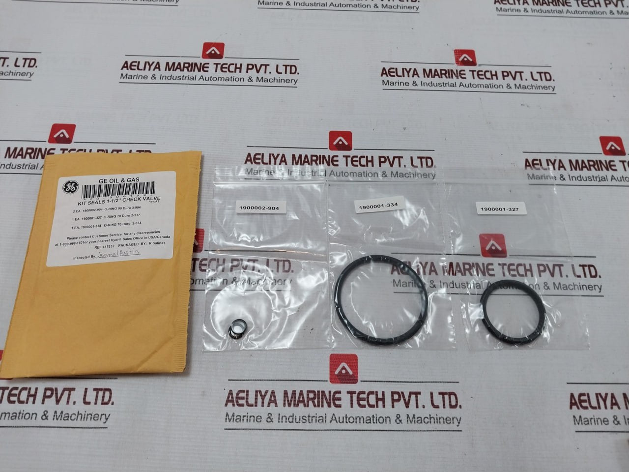 Hydril 20506159 Seal Kit 1-1/2" For Check Valve Rev A1