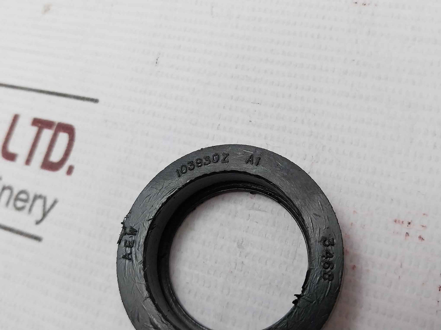Hydril 250145-rk Wedge Type Seal Rev A 68A Nbr 07