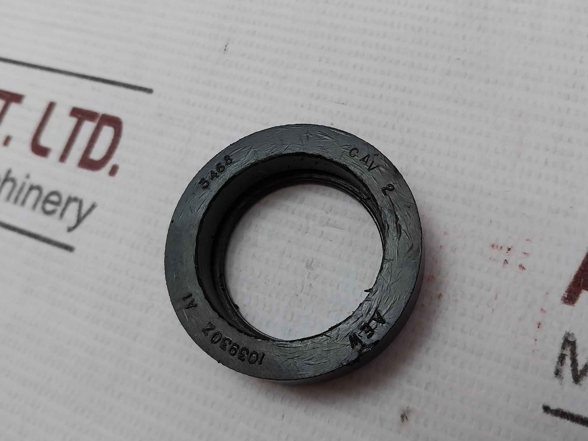 Hydril 250145-rk Wedge Type Seal Rev A 68A Nbr 07