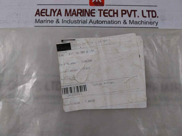 Hydril 3101517-3 Seal Kit 18-10M & 15M Rev.F2