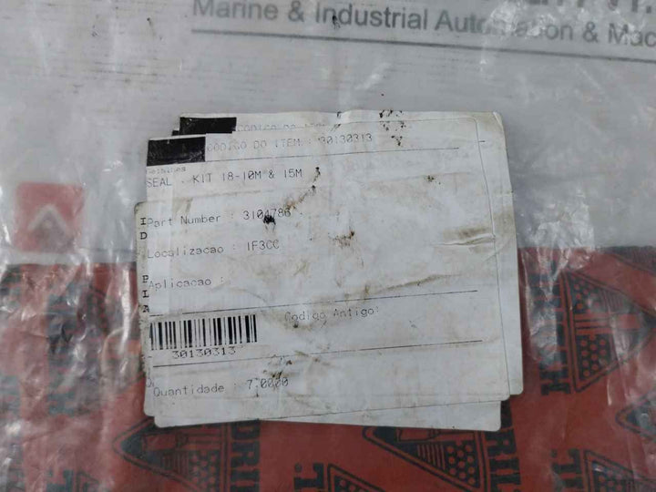Hydril 3101517-3 Seal Kit 18-10M & 15M Rev.F2