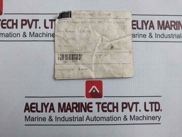 Hydril 3102250 Bop Mpl Locking Gasket 13-5M