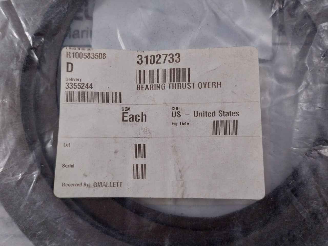 Hydril 3102733 Thrust Overhauling Nut For Bonnet Seal 18 3/4 10M Mpl Ram Bop