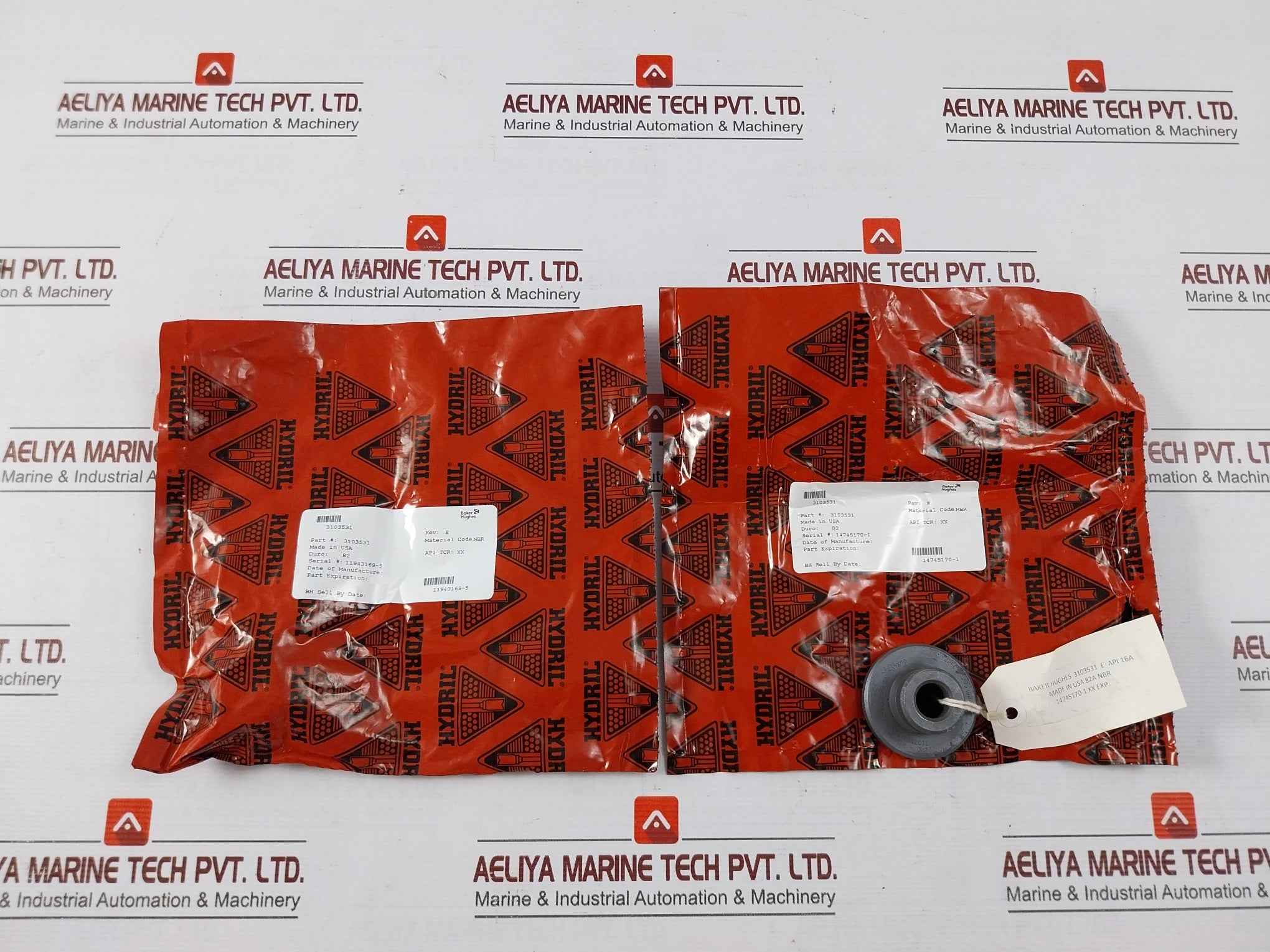 Hydril 3104779 Seal Kit Fluid Hinge For Bonnet 30130317 Rev B