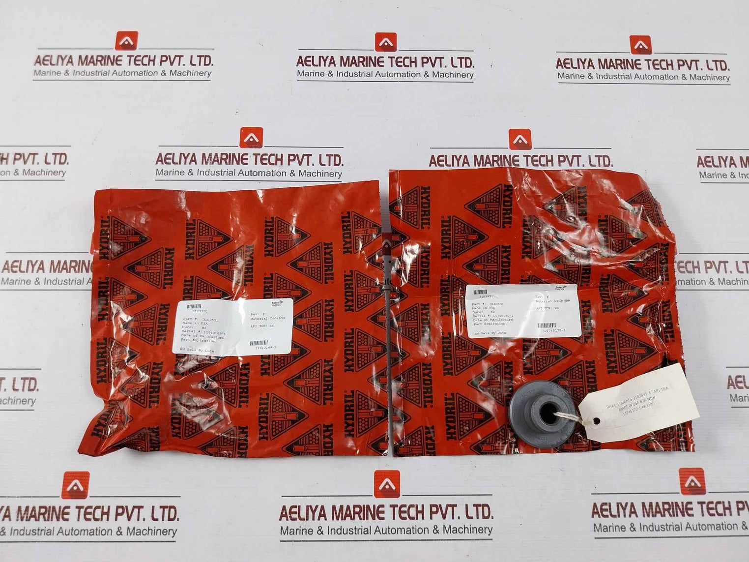 Hydril 3104779 Seal Kit Fluid Hinge For Bonnet 30130317 Rev B