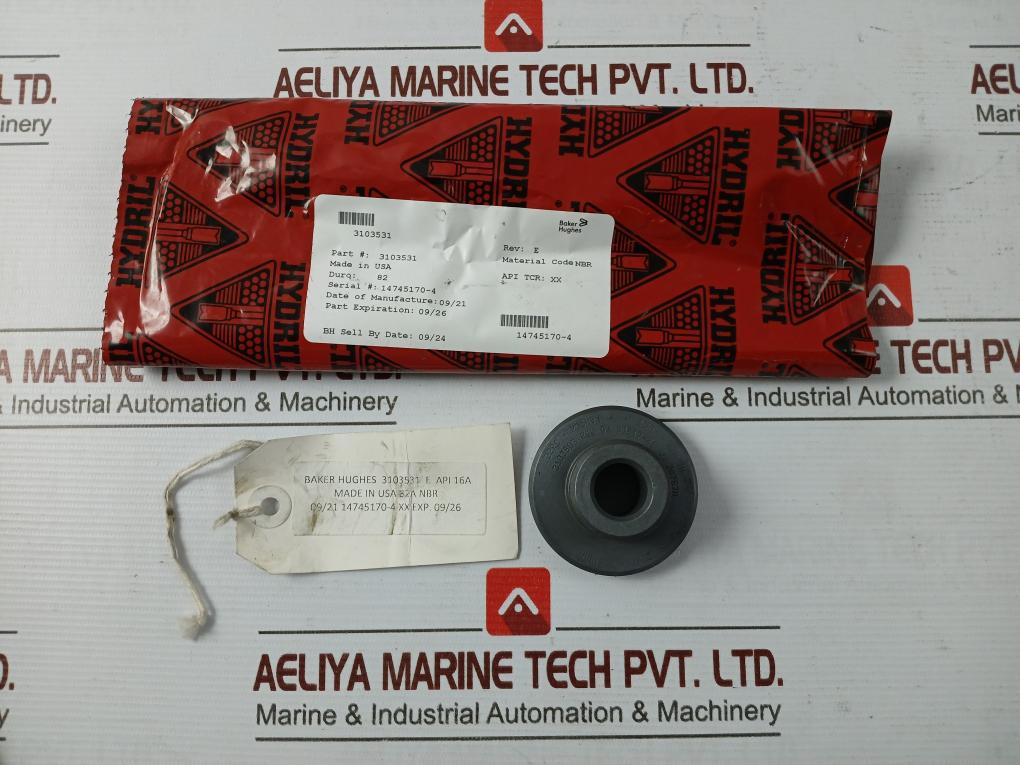 Hydril 3104779 Seal Kit – Fluid Hinge For Bonnet 3103531 Rev: B