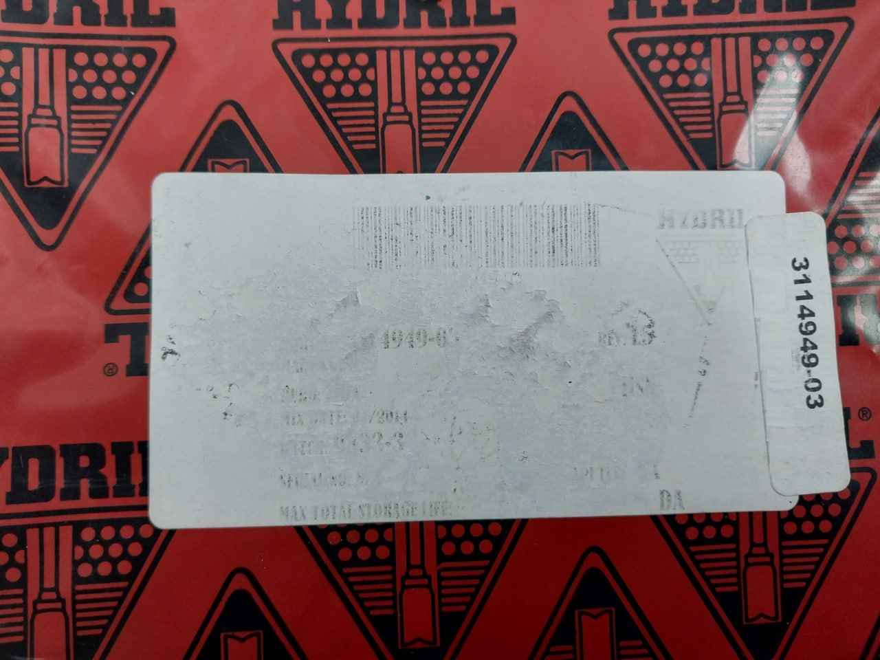 Hydril 3114949-03 O-ring Rev L5