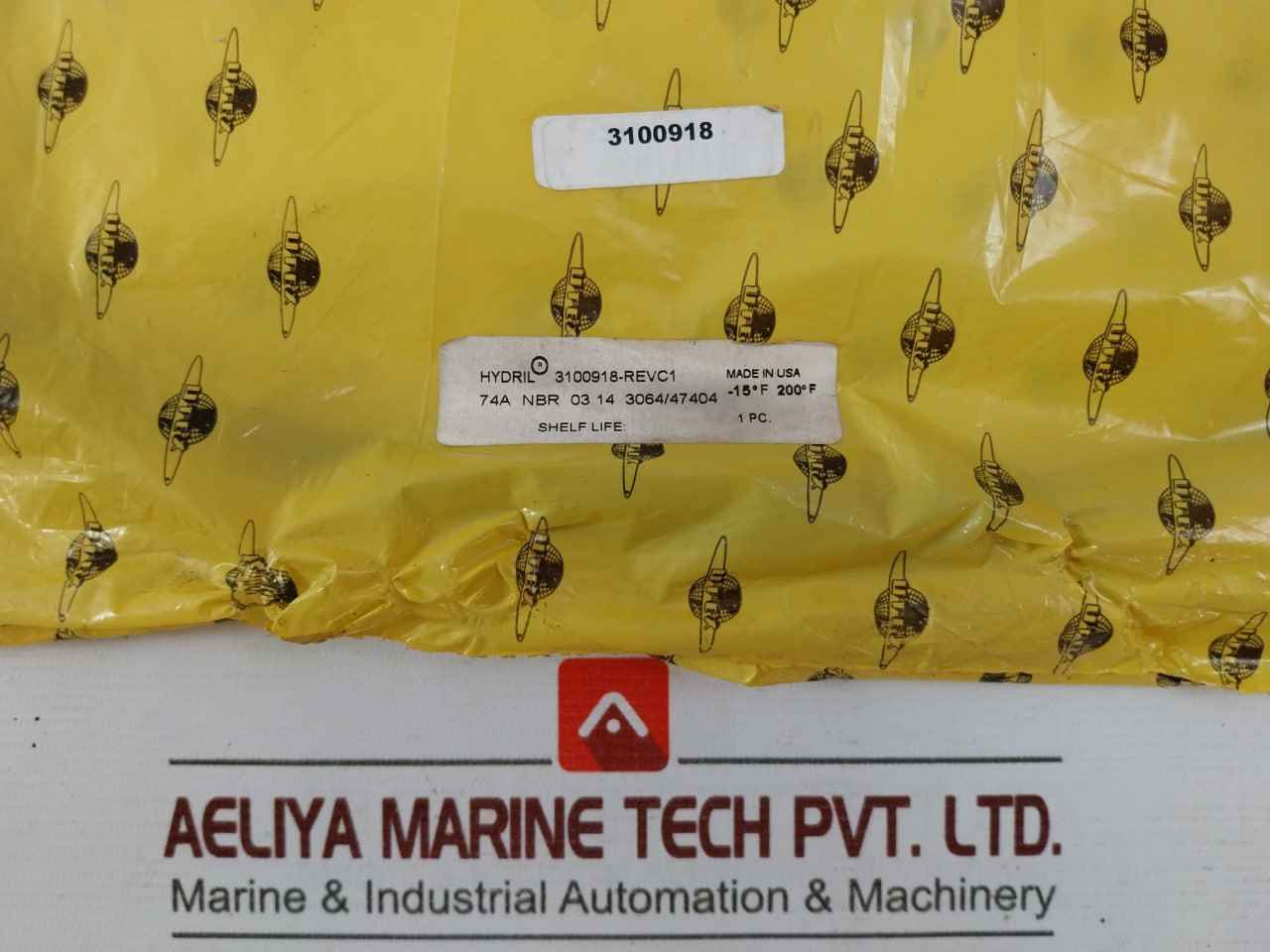 Hydril 3114949-04 Seal Kit For Bop Bonnet 18-10 14 Mpl, 3115552-01, 3146456