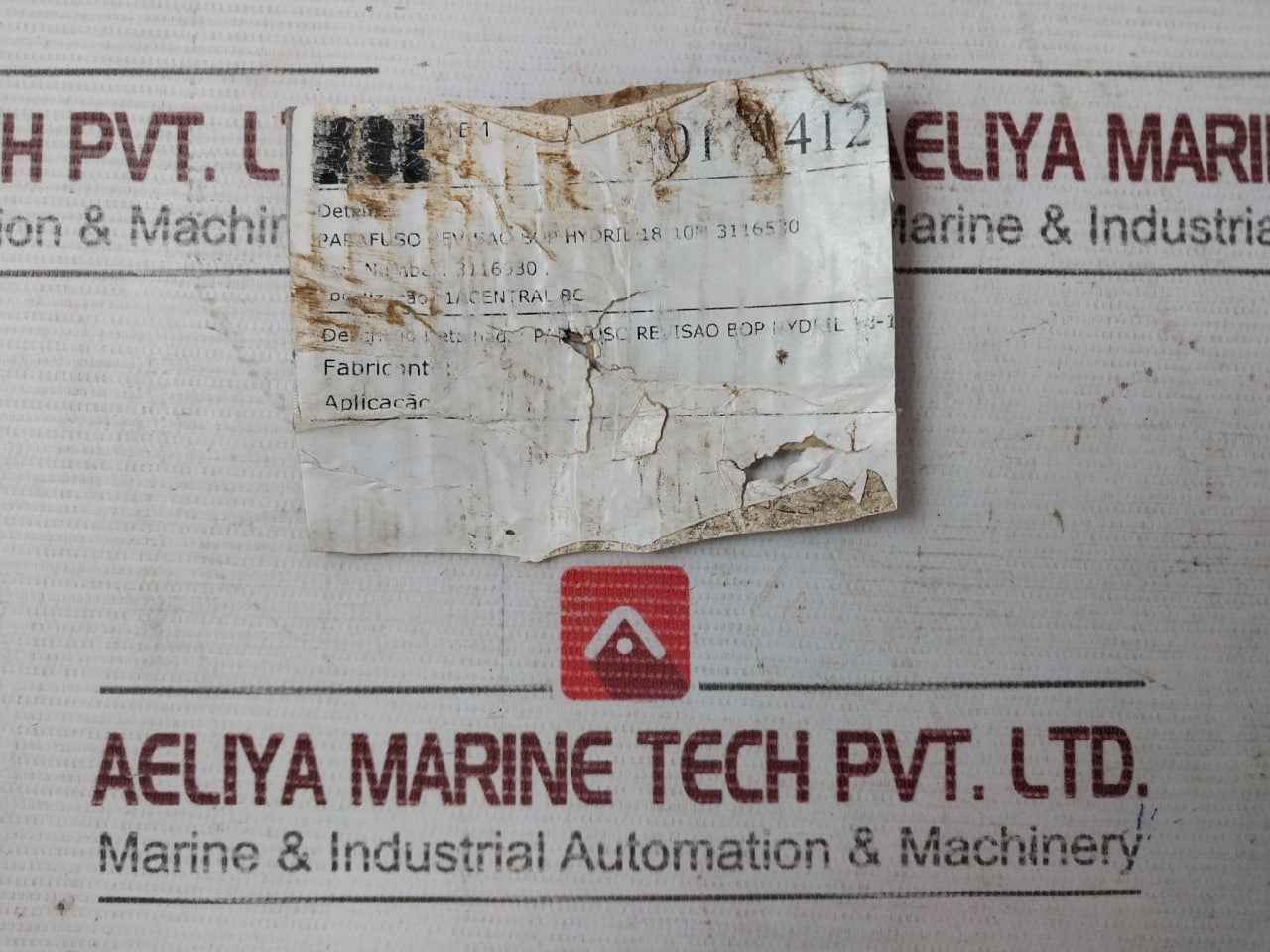 Hydril 3116530 Bop Revision Screw 18-10M 30171412