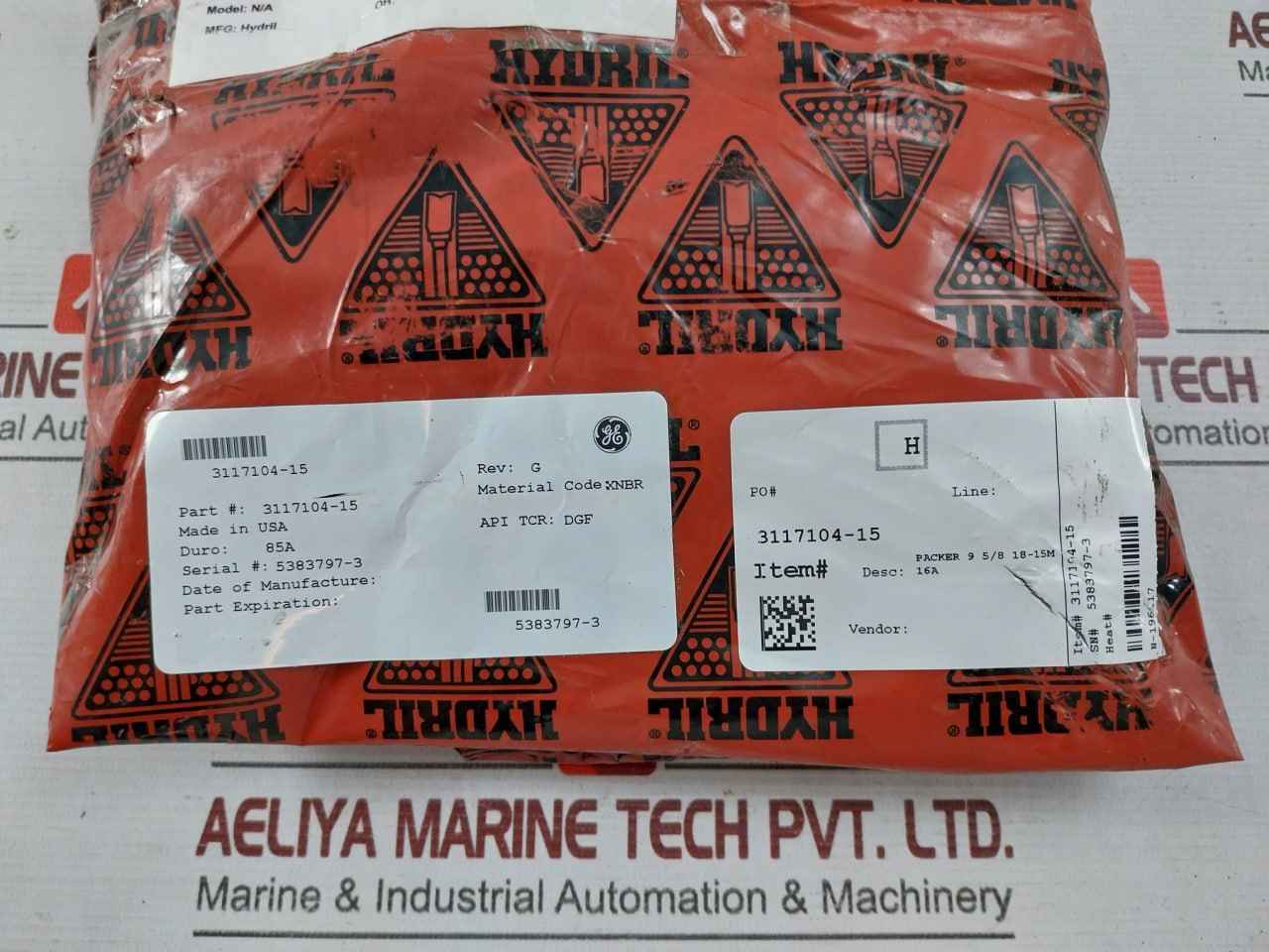 Hydril 3117103-15 Packer Assembly 18-3/4