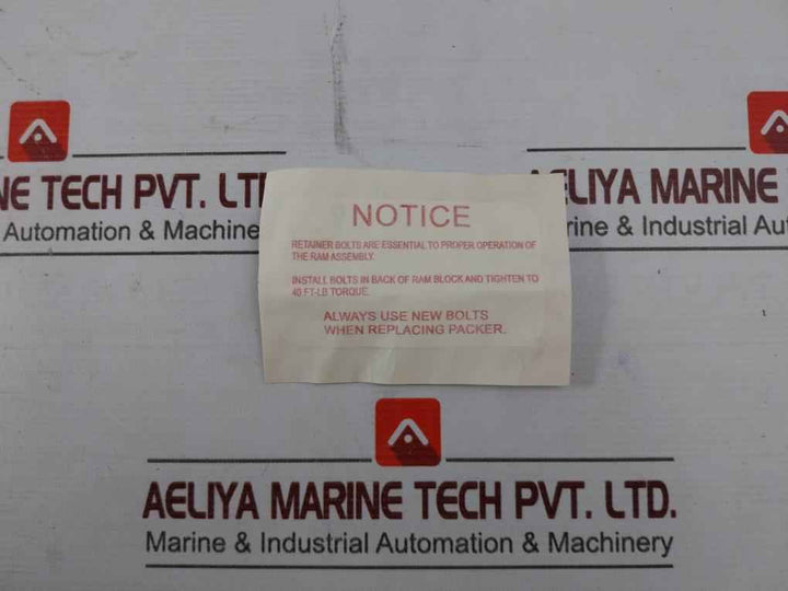 Hydril 3118847 Packer Assy Kit 4.5-7 Hvr 18-15M 16A 3118845, 85A Xnbr Rev: F