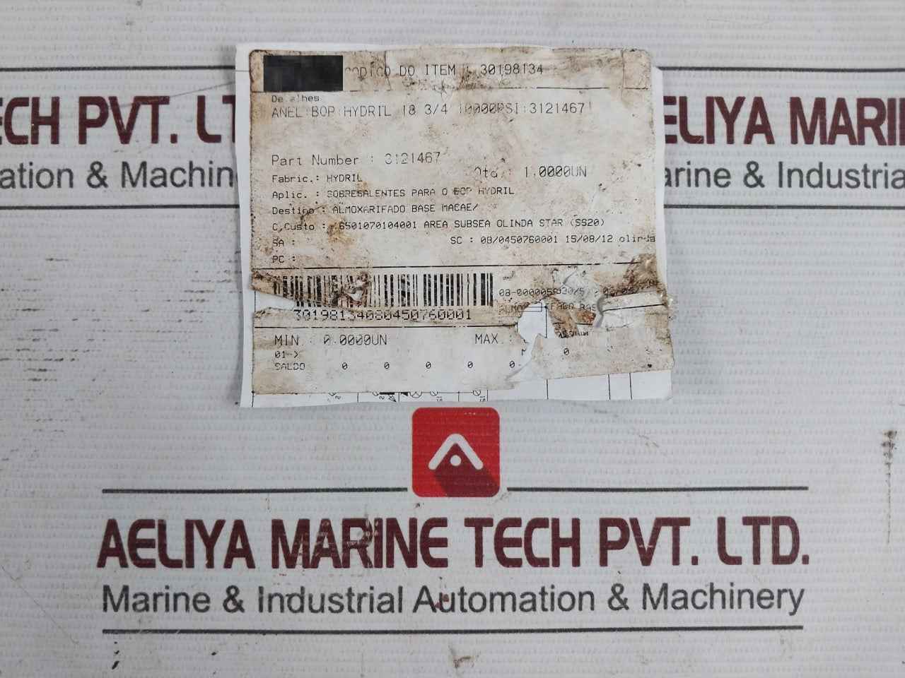 Hydril 3121467 Bop Ring Set 30198134 Wfm24919