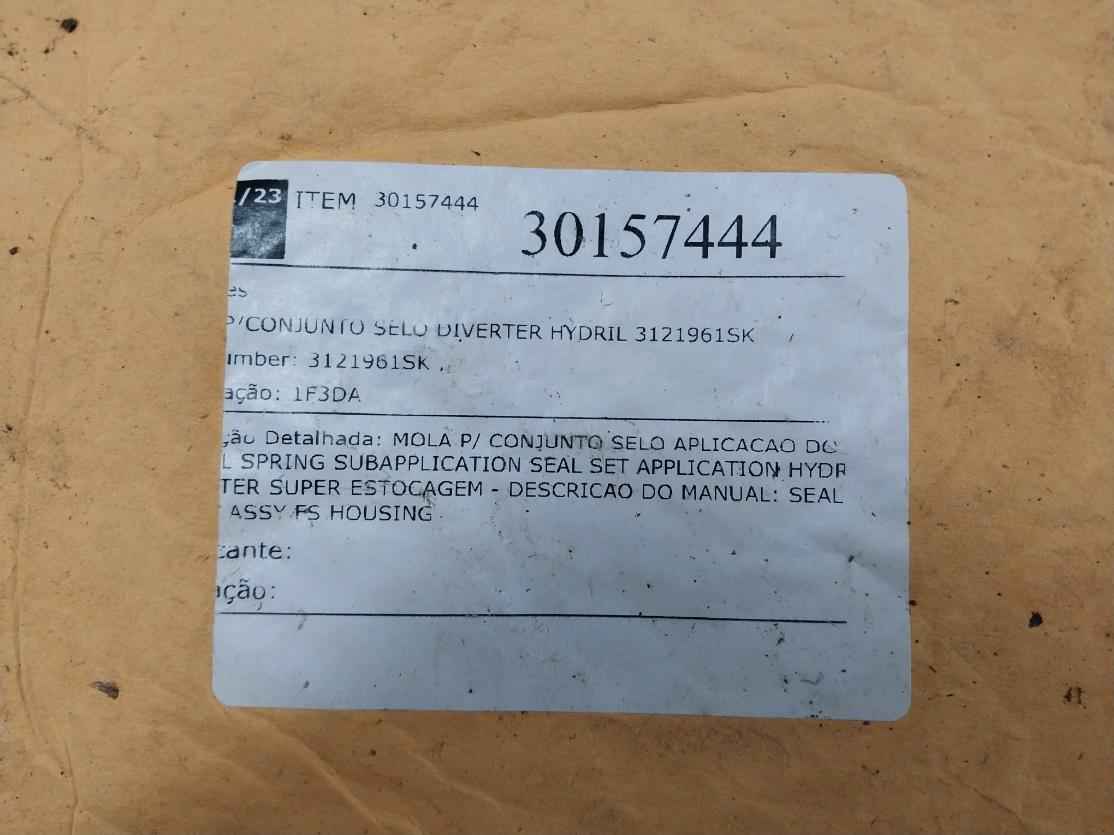 Hydril 3121961Sk Spring Subapplication Seal Set (Sealed Pack)