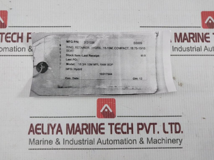 Hydril 3131338 Retainer Ring 10317544