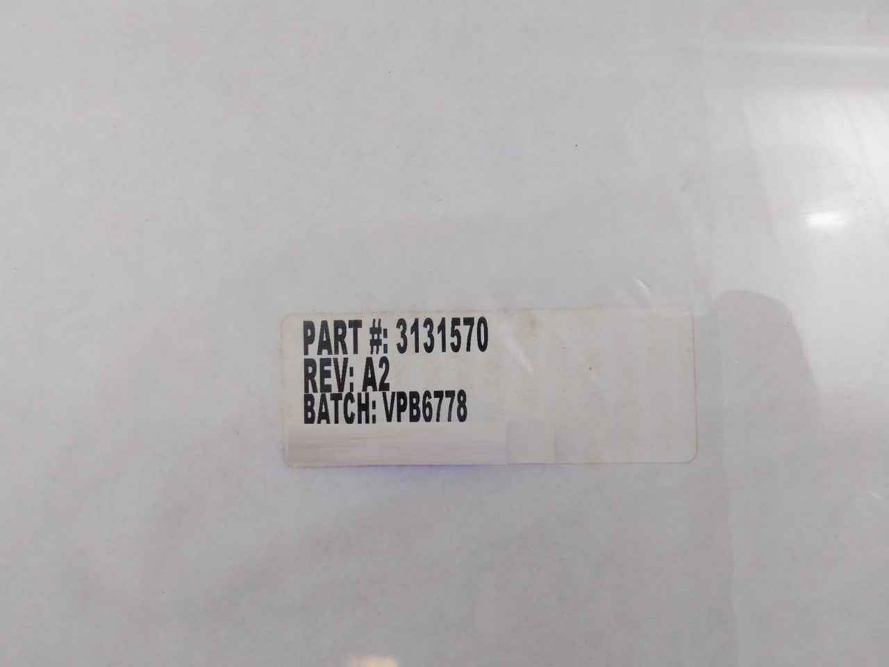 Hydril 3131570 Backup Ring Peek Bonnet Seal 18-15M 15.50" 3K Mpl 18 3/4 15M