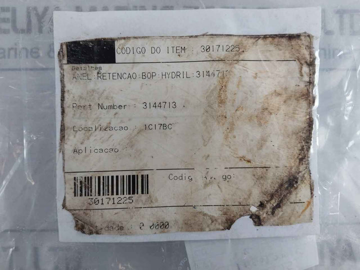 Hydril 3144713 Bop Express Retaining Ring Rev A1 X3318
