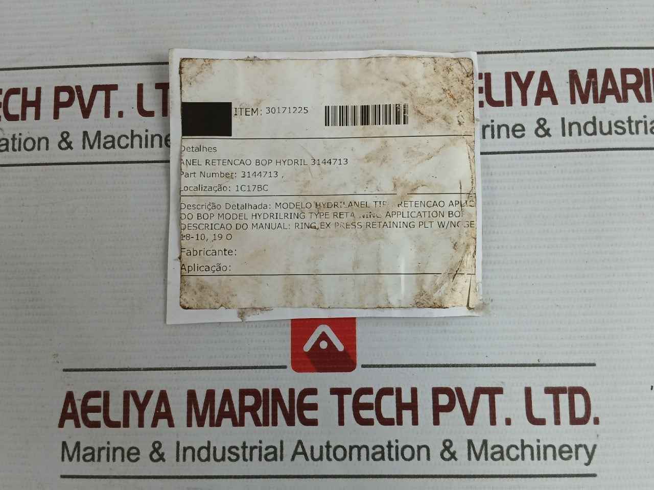 Hydril 3144713 Express Retaining Ring For Bop 18-10 A2