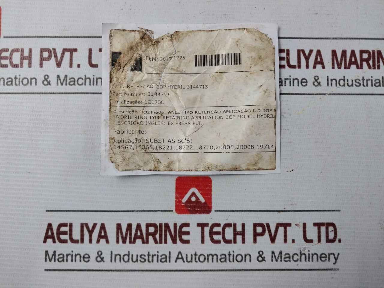 Hydril 3144713 Express Retaining Ring For Bop 30171225