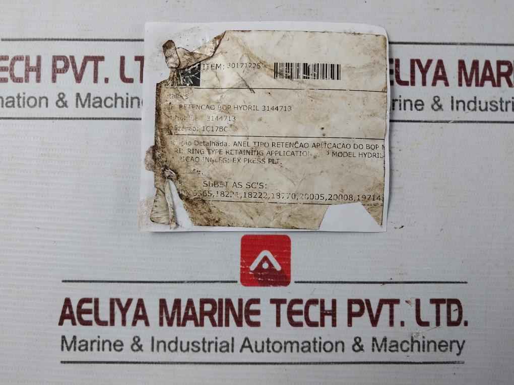 Hydril 3144713 Express Retaining Ring For Bop 30171225