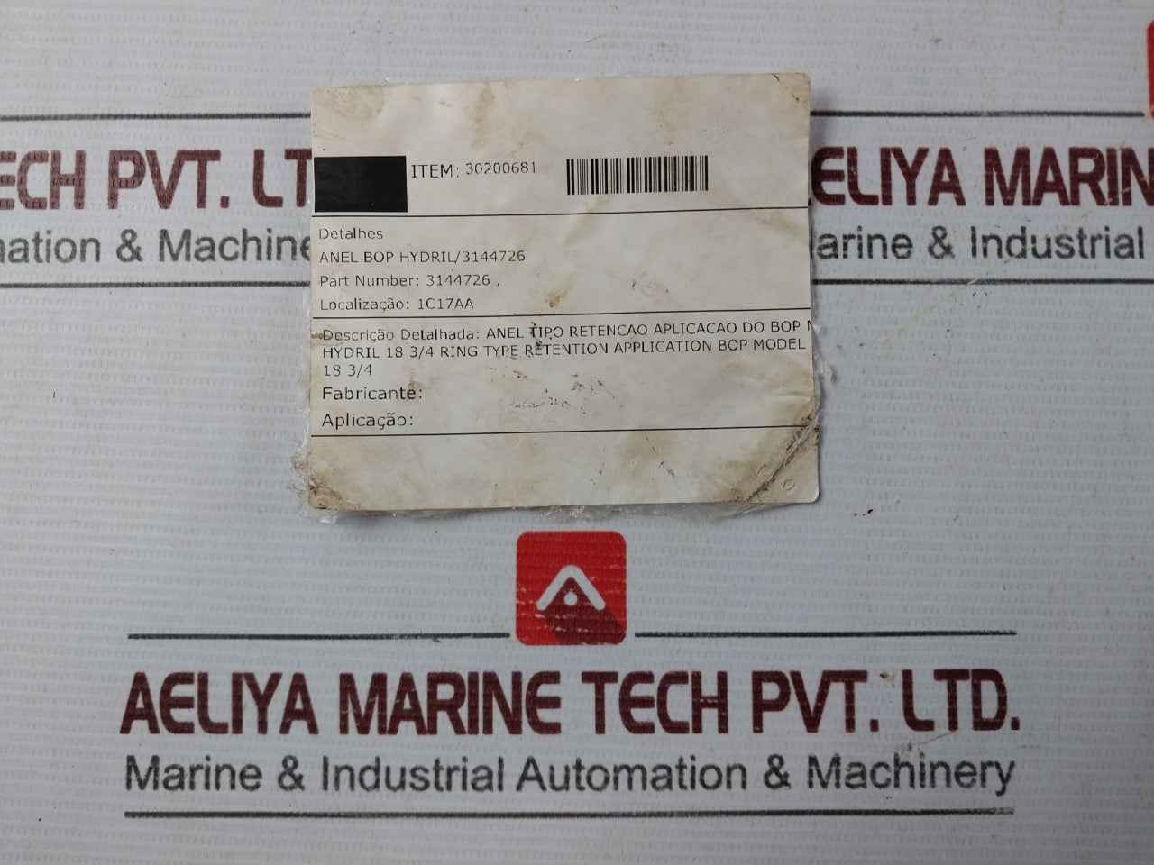 Hydril 3144726 Retention Ring For Bop 18 3/4