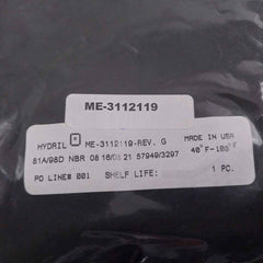 Hydril 3146456 Seal Kit Bonnet 18-10, 14 Mpl O-ring 90 Duro Rev: A1