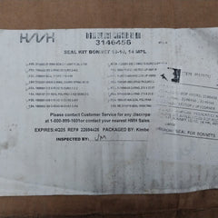 Hydril 3146456 Seal Kit For Bop Bonnet 18-10M Rev: B, 3114949-03
