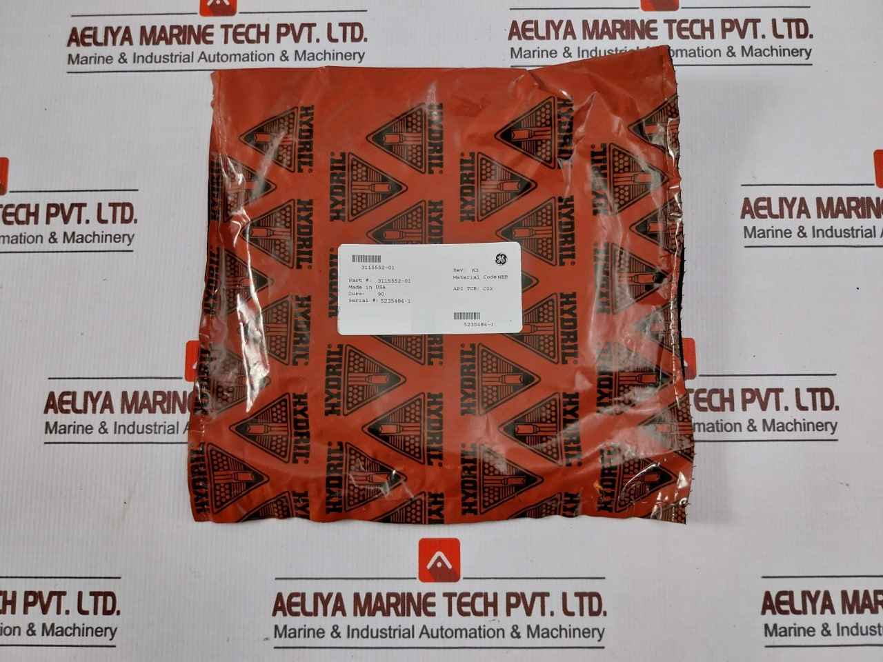 Hydril 3146462 Bop Seal Kit For Bonnet Carrier R-10 Rev: A1 Ddc0055391