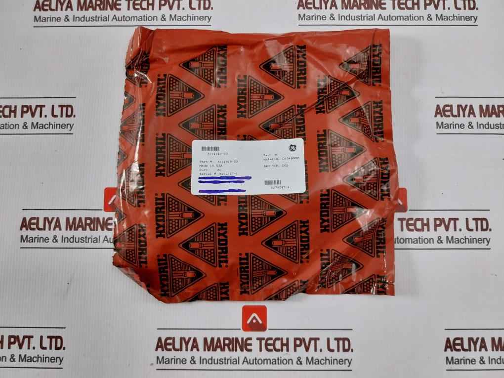 Hydril 3146462 Bop Seal Kit For Bonnet Carrier R-10 Rev: A1 Ddc0055391